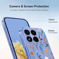 Custodia in TPU con motivo floreale per Xiaomi 17T Pro - Margherite