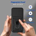 Custodia ibrida con anello rotante e protezione per fotocamera per Xiaomi 17T Pro - Nera