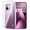 Custodia in TPU Saii 2 in 1 e protezione dello schermo in vetro temperato per Xiaomi 17T Pro