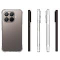 Custodia in silicone antiurto per Xiaomi 17T Pro - Trasparente
