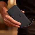 Custodia a portafoglio con magnete e supporto Tech-Protect per Xiaomi 17T Pro - Nera