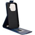 Xiaomi 17T Pro Custodia verticale con supporto - Blu scuro