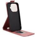 Xiaomi 17T Pro Custodia verticale con supporto - Oro rosa