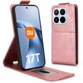 Xiaomi 17T Pro Custodia verticale con supporto - Oro rosa