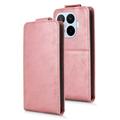 Xiaomi 17T Pro Custodia verticale con supporto - Oro rosa