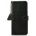 Custodia in pelle a portafoglio Xiaomi 17T Pro con RFID - Nera