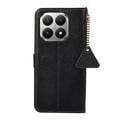 Custodia in pelle a portafoglio Xiaomi 17T Pro con RFID - Nera
