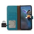 Xiaomi 17T Pro Custodia in pelle con RFID - Blu