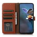 Xiaomi 17T Pro Custodia in pelle a portafoglio con RFID - Marrone