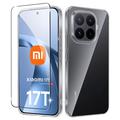 Custodia in TPU Saii 2 in 1 e protezione dello schermo in vetro temperato per Xiaomi 17T