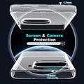 Custodia in TPU Saii 2 in 1 e protezione dello schermo in vetro temperato per Xiaomi 17T