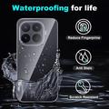 Custodia in TPU Saii 2 in 1 e protezione dello schermo in vetro temperato per Xiaomi 17T