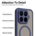 Custodia MagSafe UltraGuard Matte per Xiaomi 17T - Blu scuro