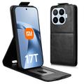 Xiaomi 17T Custodia verticale con supporto - Nera