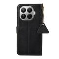 Custodia in pelle a portafoglio Xiaomi 17T con RFID