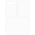 Set di protezione per Xiaomi 18 Fold a copertura totale - Trasparente