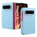 Custodia in plastica per Xiaomi 18 Fold - Azzurro