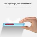 Custodia in plastica per Xiaomi 18 Fold - Azzurro