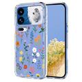 Custodia in TPU con motivo floreale per Xiaomi 18 Pro