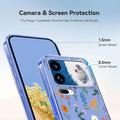 Custodia in TPU con motivo floreale per Xiaomi 18 Pro - Margherite