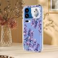 Custodia in TPU con motivo floreale per Xiaomi 18 Pro Max - Glicine