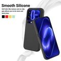 Custodia in silicone liquido con cinghia a mano per Xiaomi 18 Pro Max - Nera