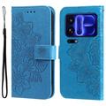 Custodia a portafoglio Mandala per Xiaomi 18 Pro Max con cinturino da polso