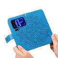 Custodia a portafoglio Mandala per Xiaomi 18 Pro Max con cinturino da polso - Blu