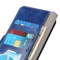 Xiaomi 18 Pro Max Custodia a portafoglio con supporto - Blu