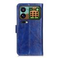 Xiaomi 18 Pro Max Custodia a portafoglio con supporto - Blu
