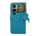 Xiaomi 18 Pro Custodia in pelle con RFID - Blu
