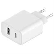 Caricabatterie da muro Xiaomi USB-C/USB-A da 33W - Bianco