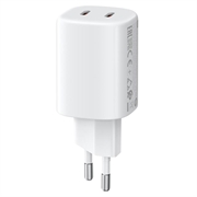 Caricatore da muro Xiaomi 45W Nano Turbo Charging - 2x USB-C - Bianco