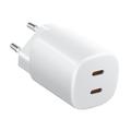 Caricatore da muro Xiaomi 45W Nano Turbo Charging - 2x USB-C - Bianco