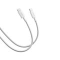 Cavo USB-C / USB-C intrecciato Xiaomi 6A - 1m, 120W - Bianco