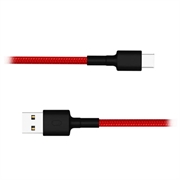 Cavo intrecciato Xiaomi USB-A/USB-C - 1m - Nero / Rosso