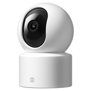 Fotocamera intelligente Xiaomi C201 con rilevamento di persone e animali domestici tramite IA - Bianca