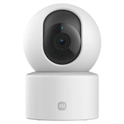 Fotocamera intelligente Xiaomi C201 con rilevamento di persone e animali domestici tramite IA - Bianca