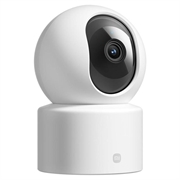 Fotocamera intelligente Xiaomi C201 con rilevamento di persone e animali domestici tramite IA - Bianca