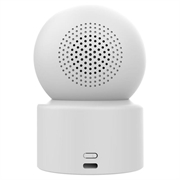 Fotocamera intelligente Xiaomi C201 con rilevamento di persone e animali domestici tramite IA - Bianca