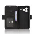Custodia a portafoglio per Xiaomi Civi 5 Pro - Nera