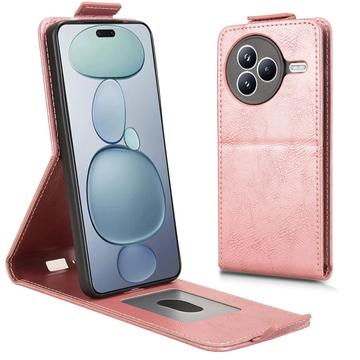 Xiaomi Civi 5 Pro Custodia verticale con supporto - Oro rosa