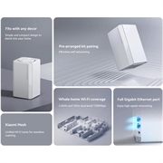 Sistema Xiaomi Mesh AC1200 - 2 pezzi - Bianco