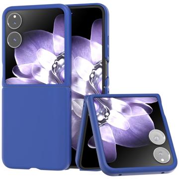 Custodia in Plastica Gommata per Xiaomi Mix Flip - Blu