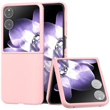 Custodia in Plastica Gommata per Xiaomi Mix Flip - Rosa
