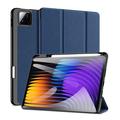 Custodia Smart Folio Tri-Fold Dux Ducis Domo per Xiaomi Pad 7/7 Pro - Blu