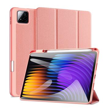 Custodia Smart Folio Tri-Fold Dux Ducis Domo per Xiaomi Pad 7/7 Pro - Rosa