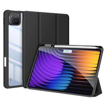 Custodia Smart Folio Tri-Fold Dux Ducis Toby per Xiaomi Pad 7/7 Pro - Nera