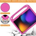 Custodia Antiurto per Bambini Xiaomi Pad 7/7 Pro/8/8 Pro/Poco Pad X1 - Rosa Neon