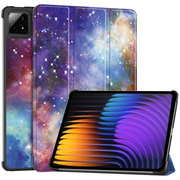 Custodia Smart Folio serie Tri-Fold per Xiaomi Pad 7/7 Pro - Galassia